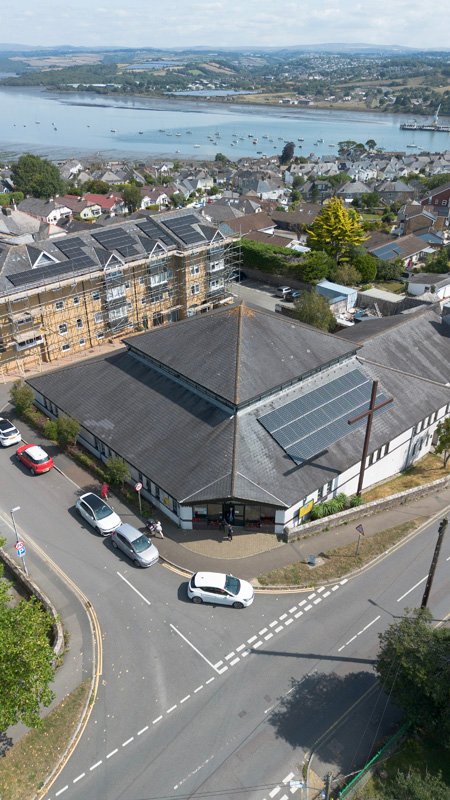Saltash Wesley, Aerial Photography