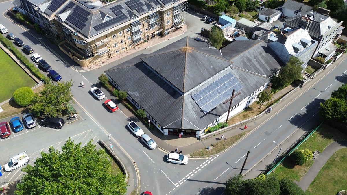 Saltash Wesley, Aerial Photography