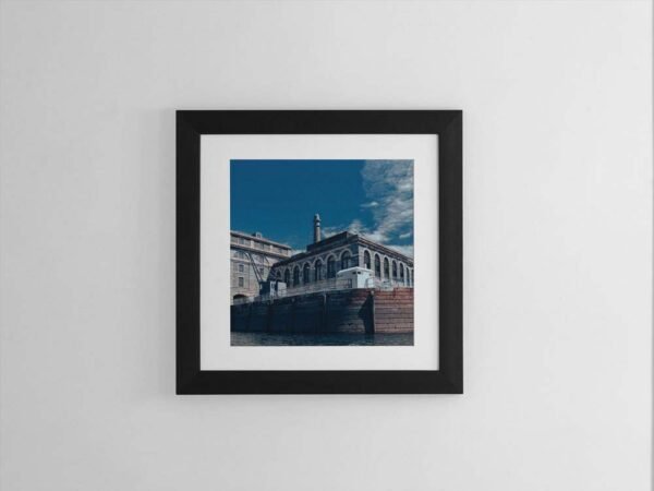 WW2 Bunker, Royal William Yard, 8x8" print