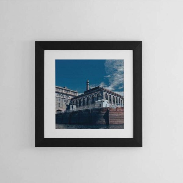 WW2 Bunker, Royal William Yard, 8x8" print