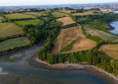 Churchtown Farm, Saltash - From Above