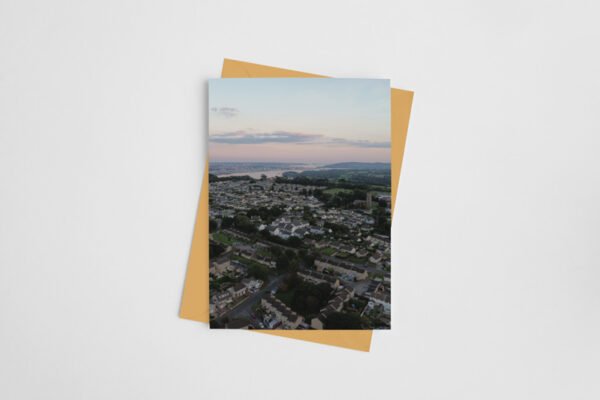 St Stephens Aerial Photo - Greetings Card