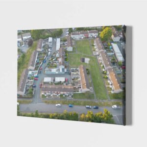 Buller Park in Saltash, on canvas