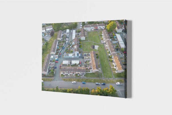 Buller Park in Saltash, on canvas
