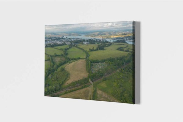 Churchtown Farm in Saltash on canvas