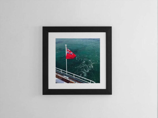 Flag at the Stern - Cremyl Ferry