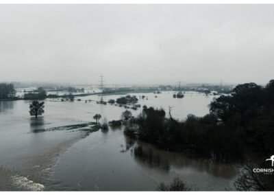First image on new drone early 2024 - Stoke Canon Flooding