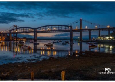 The Tamar Bridge at Night