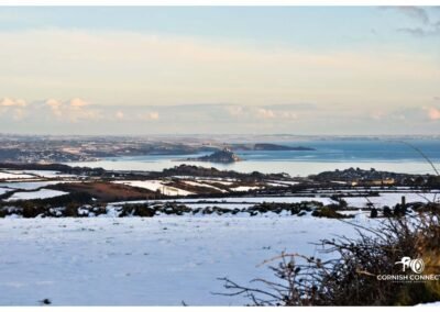 Mounts Bay in the Snow