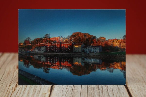 Exeter Quay - Devon - Blank Greetings Card and Envelope