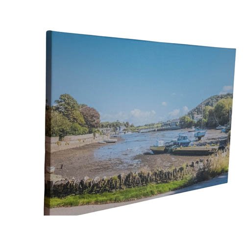 millbrook lake canvas print lawrie richardson