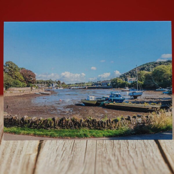 Greetings Card with Envelope: Millbrook Lake, Cornwall