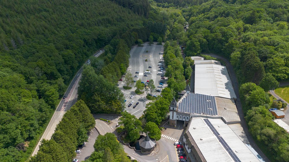 Trago Mills, Liskeard from Above: A Different Perspective